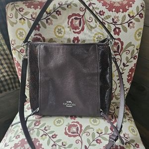 Coach Marlon Hobo Ox Blood/Snake